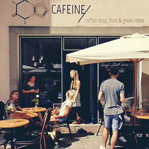 Façade Cafeine Epinal - Place de Vosges